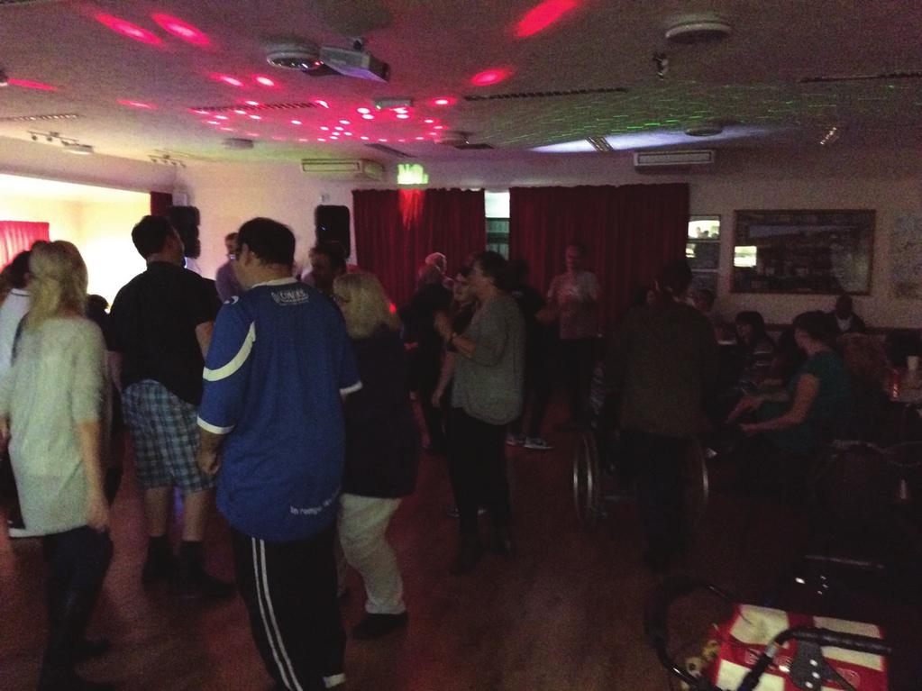 The Friday Night Club was formed in 2010 to put on Disco evenings for individuals with a learning disability on the first Friday of every month and we even have our own music festival every year at
