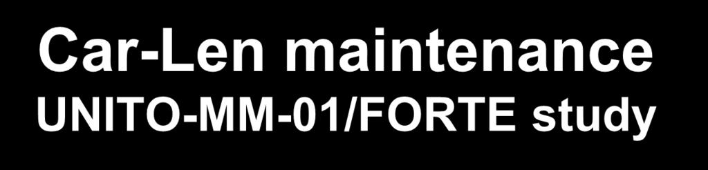 Car-Len maintenance UITO-MM-01/FORTE study IDUCTIO COSOL. MAIT.
