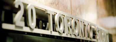 Ontario TWENTY Bar TORONTO Association STREET Suite 200, 20 Toronto St.