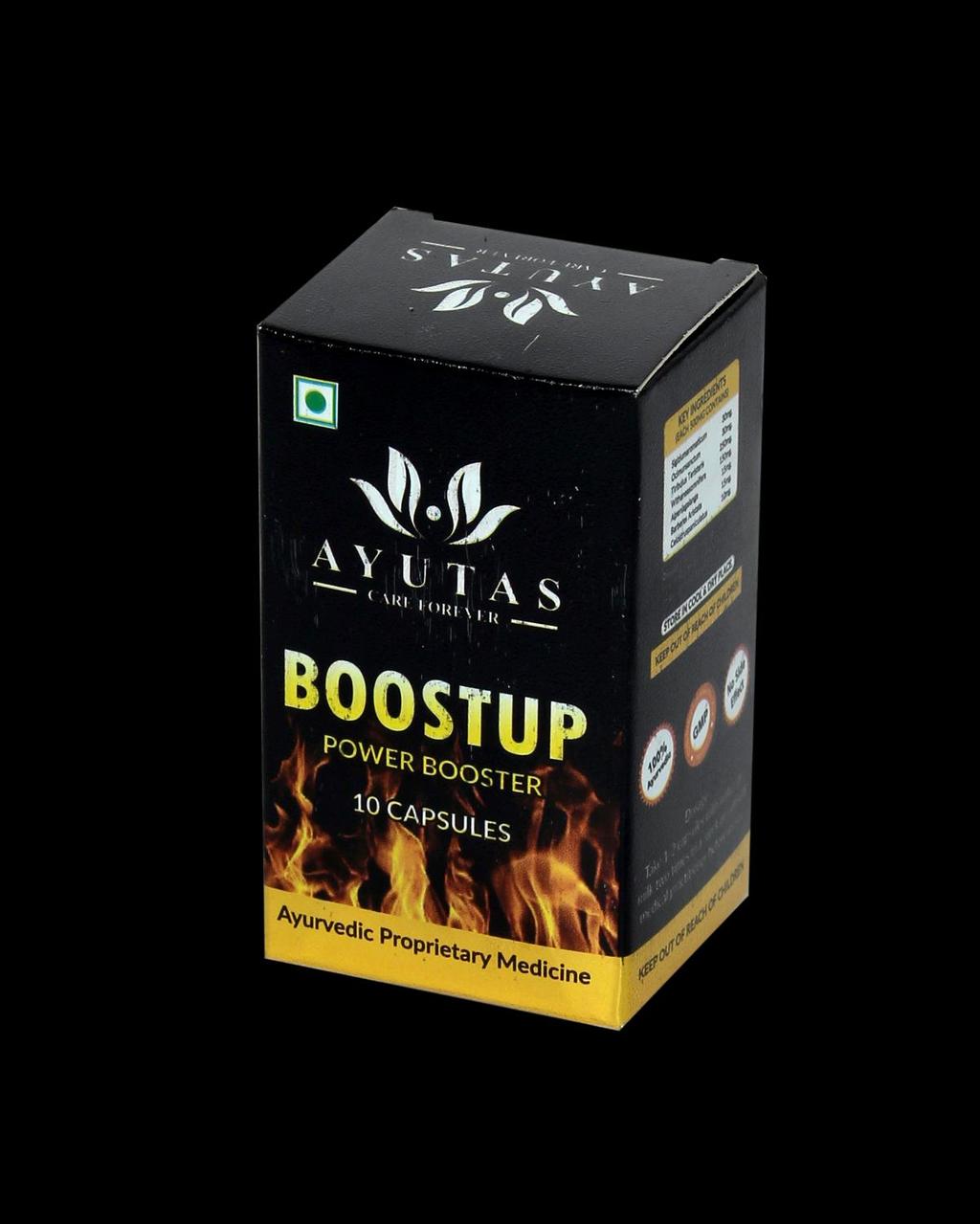 Boostup cap relaxes the blood vessels to ensure the continuous flow of blood into the penis.