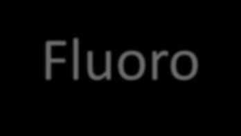 In the Beginning There was Fluoro Significant X-ray exposures to