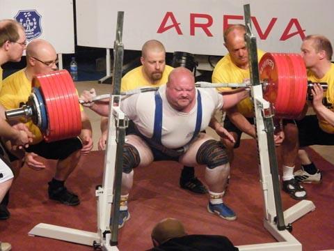 He can lift 307kg bench press British World Record The amount of force a muscle can exert
