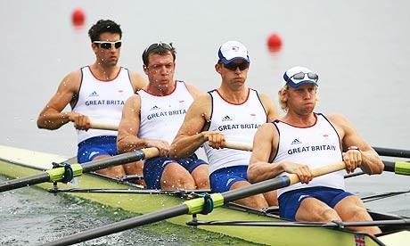 The British Coxless Rowing team need to have excellent muscular endurance to enable them to complete the race at a steady but competitive pace.
