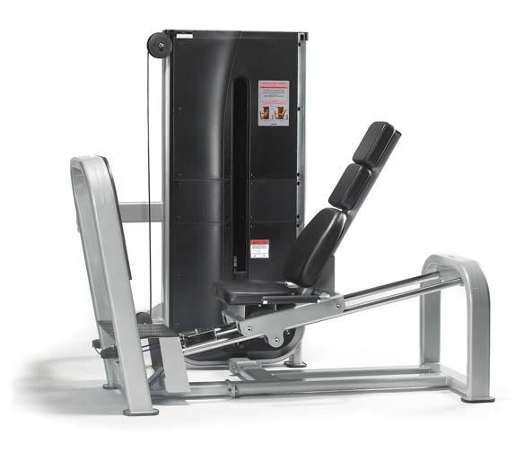 LS-117 Seated Leg Press Machine Dimensions : W1,272 L1,885 H1,720mm (50.1 74.2 67.