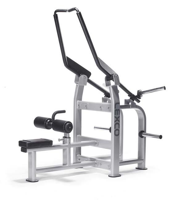 The best healthy life partner LS-501 Plate Load Lat Pull Down Dimensions : W1,215 L1,762 H1,878mm (47.8" 69.3" 73.