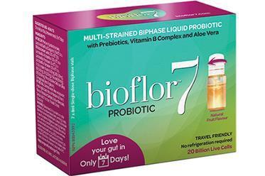 Bioflor 7 Liquid active bacteria (similar to a food bacteria form) 5 strains - L. Acidophius, L. Paracasei, L. Plantarum and B.