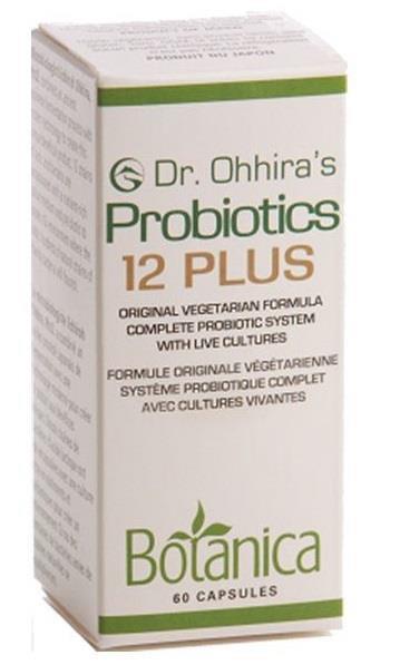 Botanica Dr Ohira s Probiotics 12 strains (900 Million) Includes 6 wild fruits, 2 seaweeds and 2 herbs for prebiotics Shelf stable