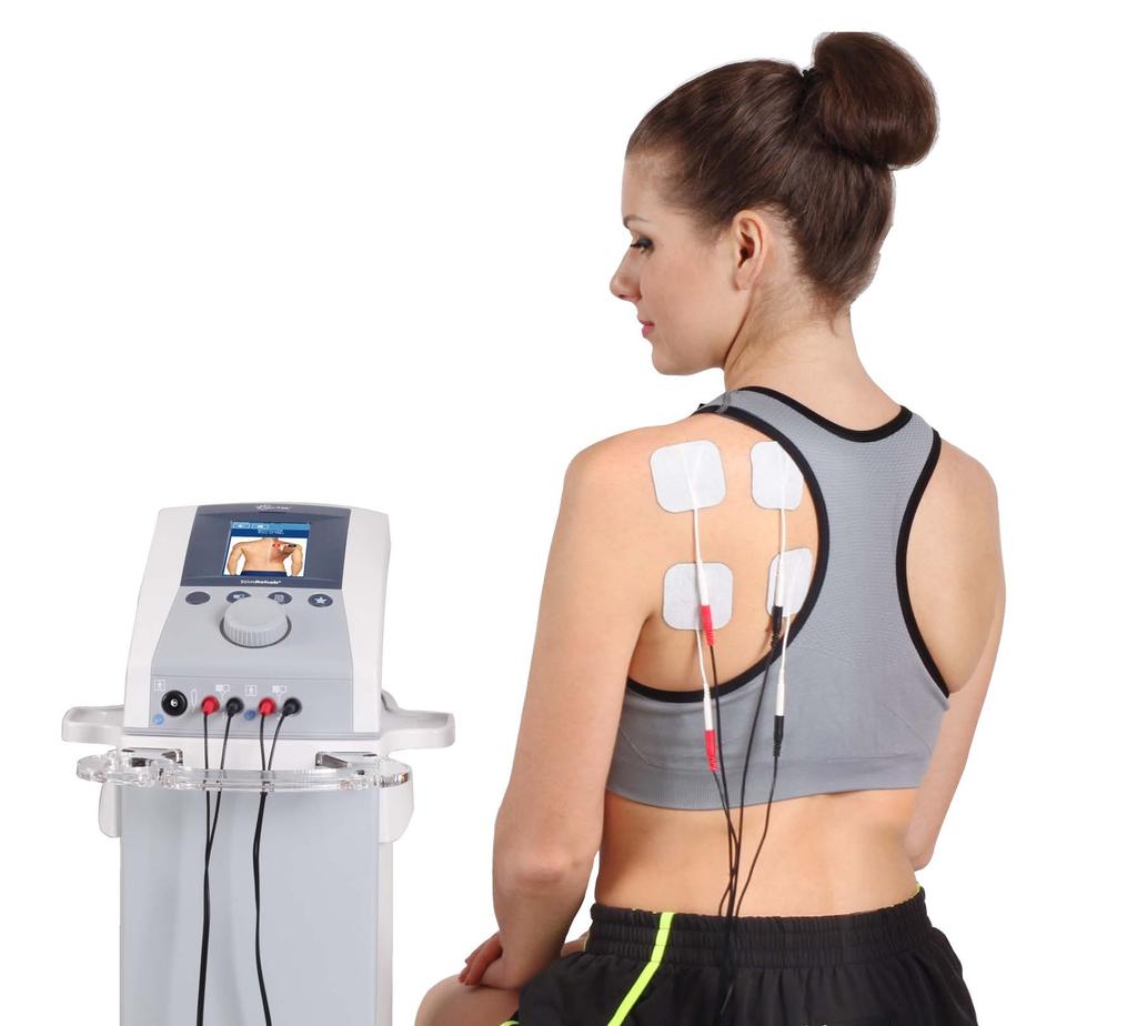 ELECTROTHERAPY HIGH PERFORMANCE AND MULTI-FREQUENCY Waveforms Interferential IFC-4P
