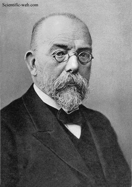 Robert Koch Infectious diseases are caused by microorganisms, each one responsible for a