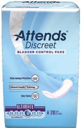 5 ATTENDS DISCREET ULTIMATE PADS 15 ATTENDS DISCREET MEN S SHIELD 7.5 ATTENDS DISCREET MEN S GUARD 12.
