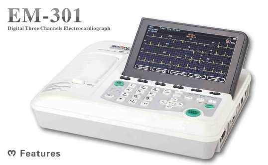 Diagnostic ECG Machines: Stock # Description EV0300 ECGMAC Diagnostic ECG