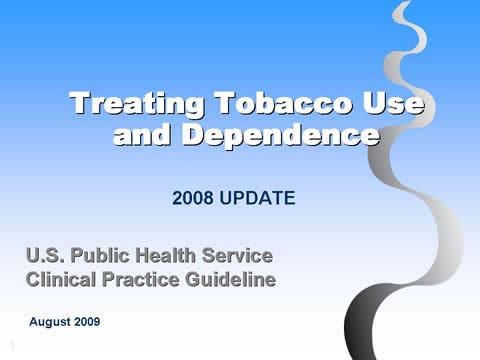 Treating Tobacco In 2008, the U.S.