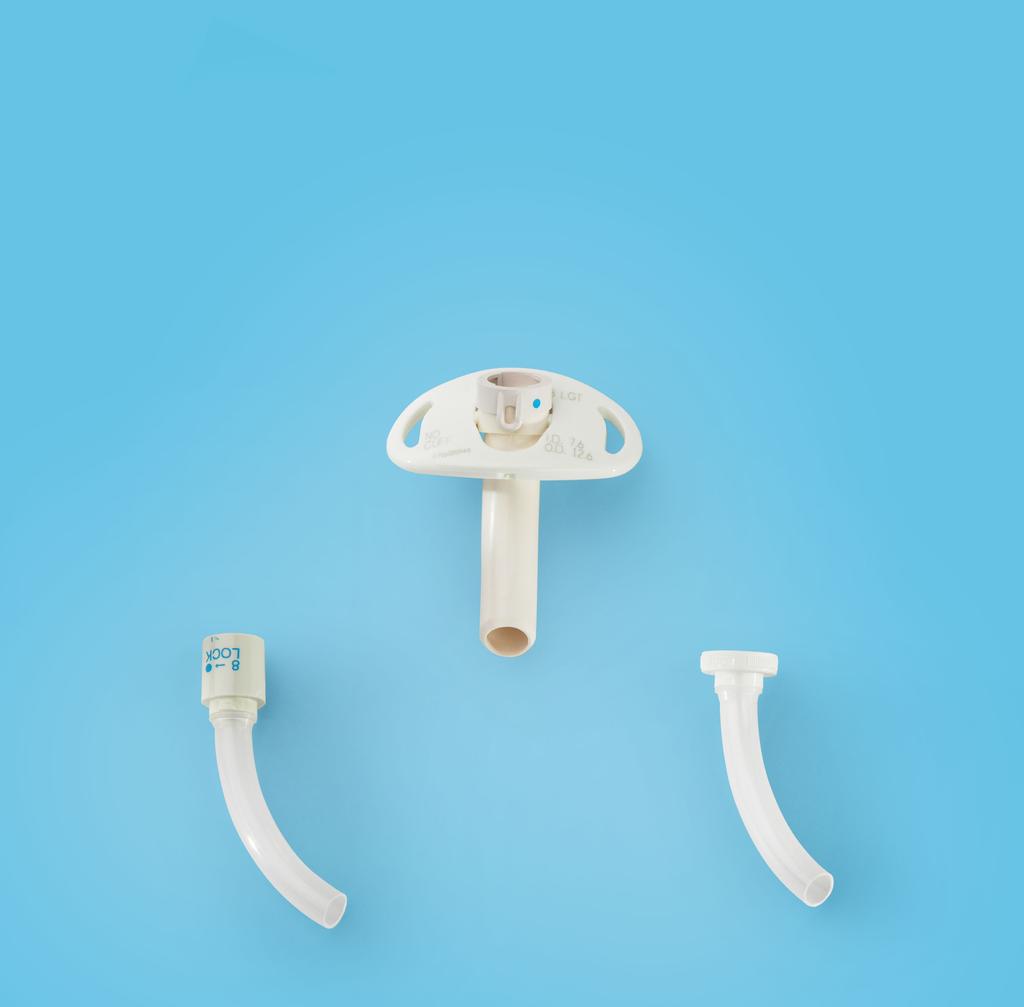 DESIGNED SPECIFICALLY FOR MAINTENANCE OF LARYNGECTOMY STOMA Shiley Laryngectomy Tubes with Reusable Inner Cannula LGT These shorter dual cannula tubes offer: Economical alternative to hard-to-find