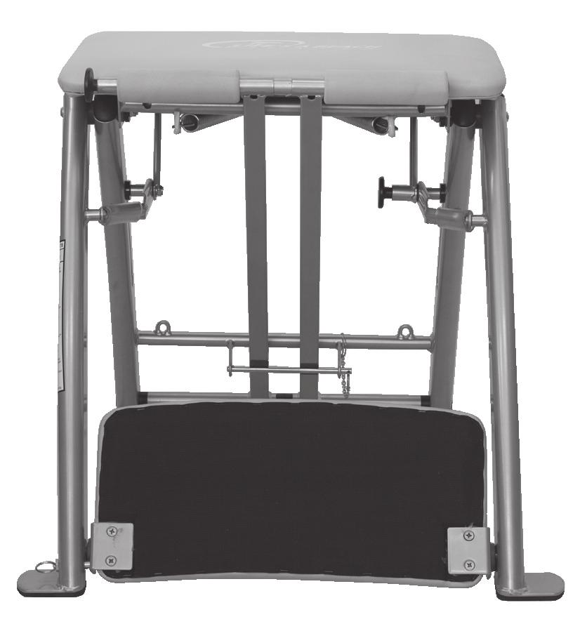 the Pilates PRO Chair fully and