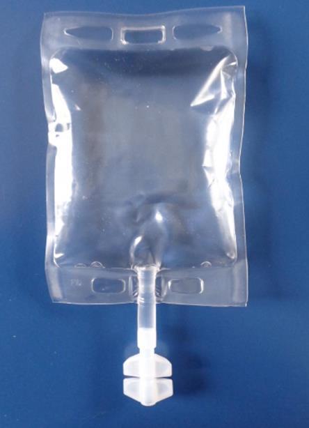 the drip chamber to empty, to confirm tpa bag is empty Remove tpa bag( or bottle) and hang 50mL
