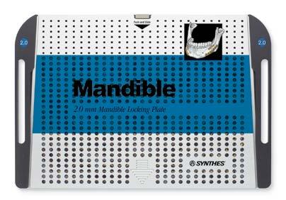 2.0 MM MANDIBLE LOCKING PLATE SYSTEM Module Options* 304.744 Module Case, for 2.