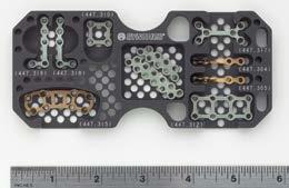 0 mm Mandible Locking Plate Module (small) Screw Part Number Inserts 304.700T27 for 401.354 401.374 304.