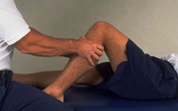 Posterior Cruciate Ligament Tests Posterior Drawer Test: is performed with the knee flexed at 90 degrees and the foot in neutral position.