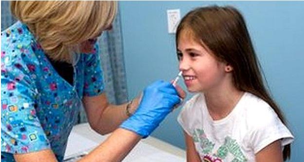 Live attenuated influenza vaccines (LAIV) Fluenz (Flumist in USA) nasal spray Nasal administration: