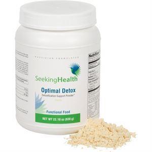 General Detox Support (Phases I & II) Optimal Detox is pea & rice protein, taurine, glutamine, glycine, evap.