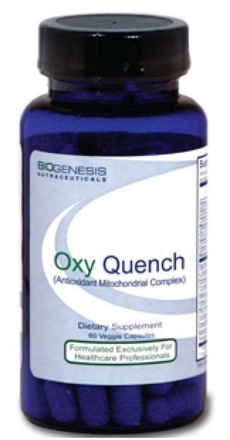 Combination Antioxidants Oxy Quench contains A, C, E, Mg, Zn, Se, Mn, berry extracts,