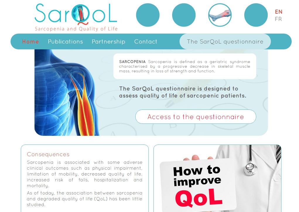 About SarQoL v Website