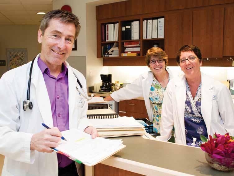Services close to home. Community Cancer Program Steinbach staff: Dr. Curtis Krahn and Nurses Bev and Angela This is a wonderful program.