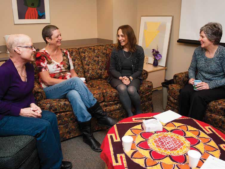 My support group at CancerCare Manitoba is an amazing group of women. They are caring, helpful and extraordinary. Every day am thankful that they are in my life.