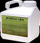 HUMINAL 15 % Compostion HUMINAL 85 % Fine crystals high concentration humic acid. Compostion 85 % Humic & fulvic acid. Fertigation. kg / Ha. all crops.
