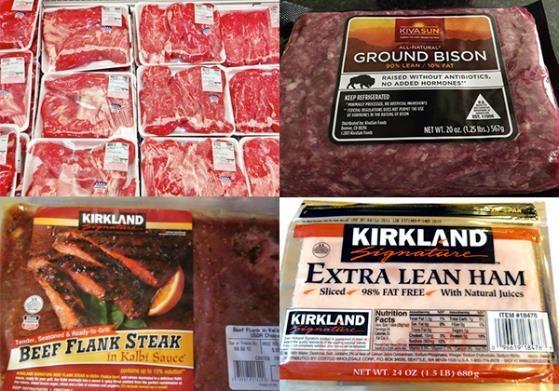 CHOOSING MEAT AT COSTCO Processed meats, such as bacon, hot dogs, bologna and other cold cuts, contain more sodium and fat than fresh