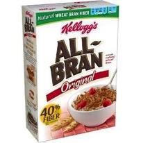 HEALTHY CHOICES: CEREAL Choose cereals with a fiber content of 4 grams or more.