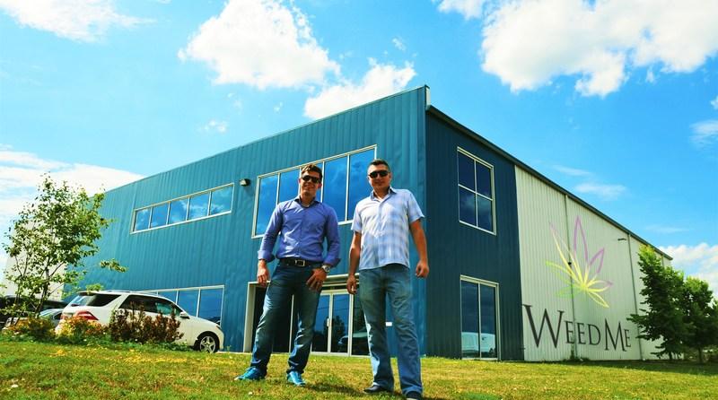 (40,000kg/year cannabis production capacity) Expects to receive a Sales Licence later this year Weed Me co-founders