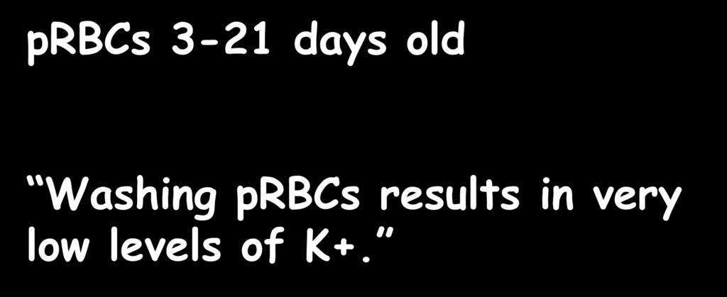 prbcs results in
