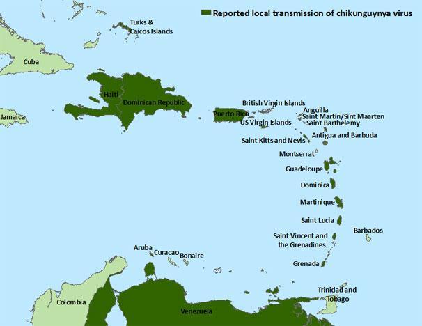 III. Epidemiology: ChikV in the Caribbean