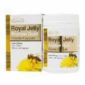 Royal Jelly Premier Gold 240 Capsules When a honey bee colony needs a new queen bee, the worker bees produce royal jelly; a nutrient-rich substance used to feed and nourish a particular larva which
