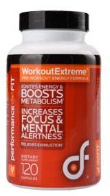 WorkoutExtreme Increases pre-workout energy, focus, alertness and training intensity, especially for endurance and weight loss clients WorkoutExtreme is different than NO7Rage as it is not designed
