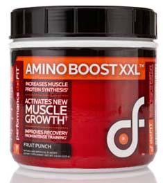 AminoBoostXXL Intense training causes muscle protein breakdown, which slows recovery and leads to plateaus.