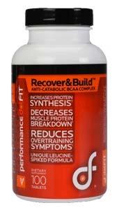 Recover&Build Branched-chain amino acid use for energy increases fivefold in the body during intense exercise.