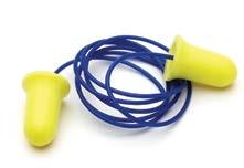 blue colour are easily detected by visual and automated inspections Blue metallised polycord prevents earplugs from