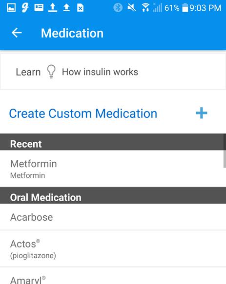 ADD EVENTS MEDICATION EVENTS You can keep track of your medications taken by creating a Medication Event.