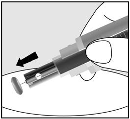 Do not use the lancet if the needle is bent. Use with caution whenever the lancet needle is exposed.