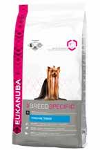 Eukanuba Yorkshire Terrier Also ideal for Cavalier King Charles Spaniels, Miniature & Toy Poodles and Shih Tzus from 1+ years 1kg 2kg + BALANCE+ Promotes optimal digestion with higher level of