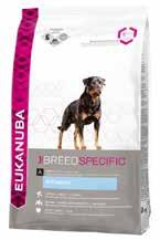Eukanuba Rottweiler Also ideal for Dogue de Bordeaux, Cane Corso, Dogo Argentino and Rhodesian Ridgeback from 2+ years + POWER + 8% more protein to help build strong muscles (vs Eukanuba Adult Large