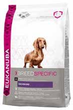 Eukanuba Dachshund Also ideal for Welsh Corgis, Petit Basset Griffon Vandéen and Dandie Dinmont Terriers from 1+ years + AGILITY Formulated to help support healthy joints with added Glucosamine and