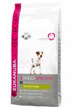 Eukanuba Jack Russell Terrier Also ideal for Parson Russell, Fox & Border Terriers from 1+ years + BALANCE + Promotes optimal digestion with higher level of prebiotics (vs Eukanuba Adult Small Breed).