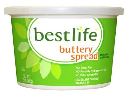 Bestlife Buttery Spreads First value brand with no partially hydrogenated