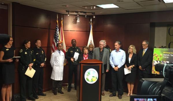 Launches Heroin Task Force Alarming