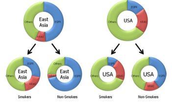 Mok NEJM 2009 First SIGNAL Proc. IASLC 2009 Asiatic, never- & light smokers, adenocarcinoma (EGFR mut + 59.