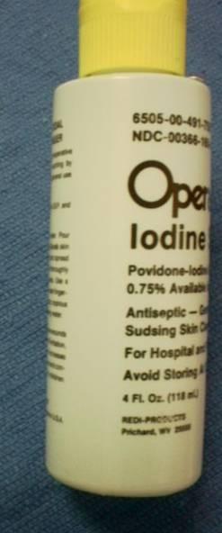 IODOPHORS Other Iodine