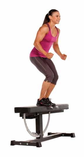 typical plyometric programme will take place over 8 to 10 weeks, with two training sessions per week.